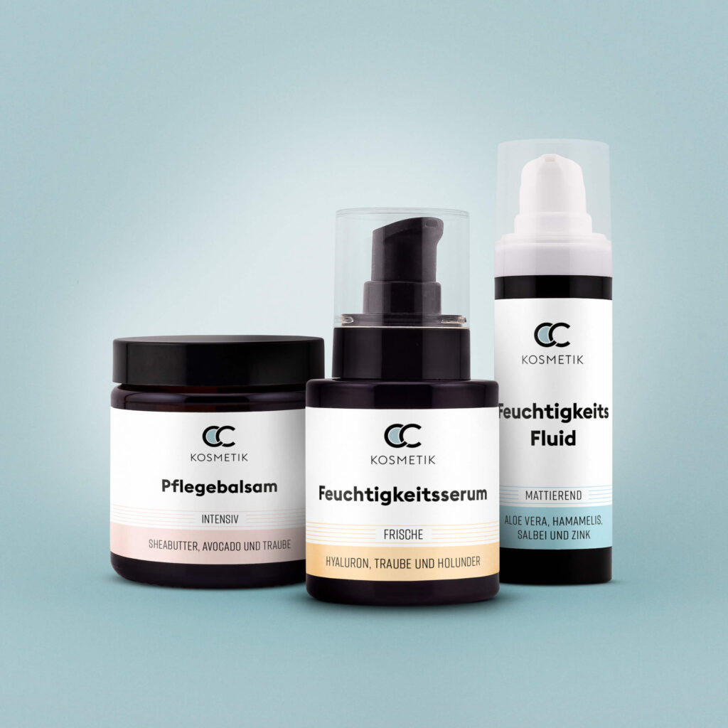 Darstellung von CC-Kosmetik Produkten